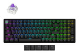 Keychron K5 Max RGB Wireless Keyboard - US Layout - Hot-Swappable Low Profile Gateron Red