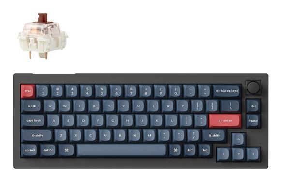 Keychron V2 Max RGB Wireless Mechanical Keyboard - Carbon Black (V2M-D3)