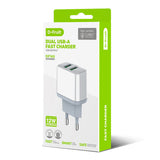 Cherger 65W GaN 2xUSB-C + USB-A Power Adapter