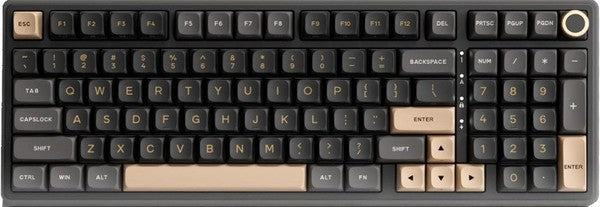 Royal Kludge RK-R98 RGB Phantom 96% Hot-Swap Wired Mechanical Keyboard - Beige Switches, US Layout