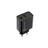 NATEC Ribera 20W USB-A + USB-C Power Delivery Wall Charger - Black