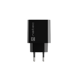 NATEC Ribera 20W USB-A + USB-C Power Delivery Wall Charger - Black
