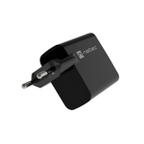 NATEC Ribera GaN 45W USB-A + USB-C Power Delivery Charger - Black