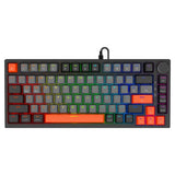 SAVIO PHENIX WHITE Wireless Mechanical Keyboard - Gateron Red Pro, ABS