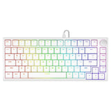 Kayboard ASTRAL White Jade RGB Mechanical Keyboard - OUTEMU WHITE Switches