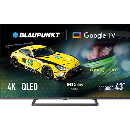 Blaupunkt 43-inch QLED 4K UHD Smart Google TV (43QBG6000S)