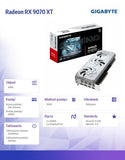 Gigabyte Radeon RX 9070 XT GAMING OC ICE 16G Graphics Card