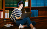 JBL wireless headset Tune 680NC, blue