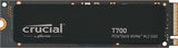 SSD-CRUCIAL-T700-2TB-M.2-PCIe Gen5-NVMe-TLC-Write speed 11800 MBytes/sec-Read speed 12400 MBytes/sec-TBW 1200 TB-CT2000T700SSD5