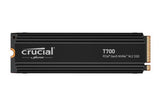 SSD-CRUCIAL-T700-2TB-M.2-PCIe Gen5-NVMe-TLC-Write speed 11800 MBytes/sec-Read speed 12400 MBytes/sec-TBW 1200 TB-CT2000T700SSD3