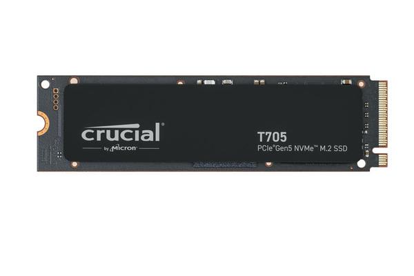 SSD-CRUCIAL-T705-2TB-M.2-PCIe Gen5-NVMe-Write speed 12700 MBytes/sec-Read speed 14500 MBytes/sec-TBW 1200 TB-CT2000T705SSD3