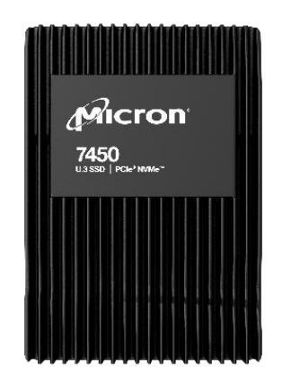 SSD-MICRON-SSD series 7450 MAX-12.8TB-PCIE-NVMe-D flash technology TLC-Write speed 5600 MBytes/sec-Read speed 6800 M...