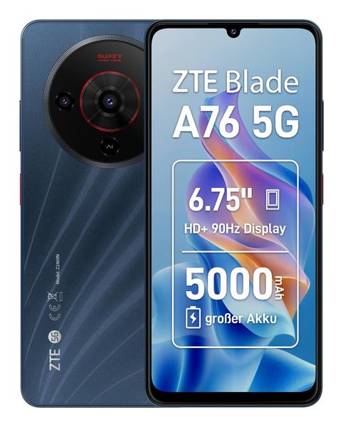 ZTE Blade A76 5G 4GB/128GB Black Smartphone