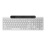 Lenovo 800 Self-Charging Bluetooth Keyboard - US English - White