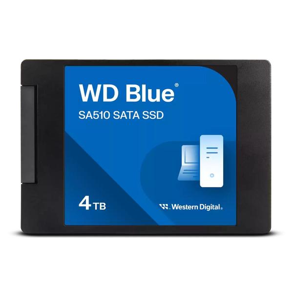 SSD-SANDISK-Blue SA510-POWERED BY SANDISK-4000 GB-Serial ATA-Write speed 520 MB/s-Read speed 560 MB/s-2.5"-WDS400T3B0A