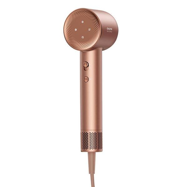Dreame Hair Glory hair dryer Pink 110,000RPM motor generates a 70m/s airspeed* and 55m³/h air volume*