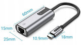 Vention USB-C to Gigabit Ethernet Adapter - 0.15m (CFNHB)