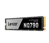 Lexar SSD - LNQ790X512G-RNNNG - 512 GB - SSD form factor M.2 - Solid-state drive interface PCIe Gen 4X4, NVMe - Read speed 6400 MB/s - Write speed 2900 MB/s