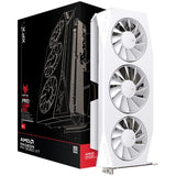 XFX Mercury AMD Radeon RX 9060XT OC White Gaming Graphics Card - 16GB GDDR6