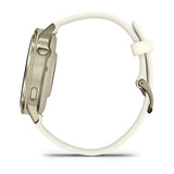 Garmin Venu 4 Smart Watch 41mm Moon Gold with Bone Silicone Band