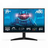 AOC - Q27B36X - 27 " - IPS - QHD - 16:9 - 144 Hz - 4 ms - 2560 x 1440 pixels - 300 cd/m² - HDMI ports quantity 1 - Black