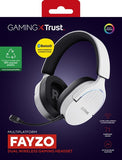 Trust GXT 491W FAYZO Handsfree Wired & Wireless With Bow For Gaming Type C USB Bluetooth Black, White