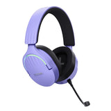 Trust GXT 491P FAYZO Handsfree Wired & Wireless With Bow For Gaming USB Type A Bluetooth Black, Purple