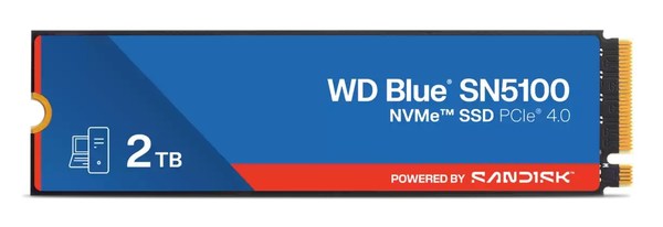 Western Digital WD Blue SN5100 2TB M.2 NVMe SSD