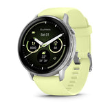 Garmin Venu 4 Smartwatch, 41mm, Slate with Black Silicone Strap