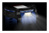 Instinct 3 – 45mm AMOLED GPS Smartwatch with Bolt Blue/Black Silicone Band