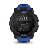 Instinct 3 – 45mm AMOLED GPS Smartwatch with Bolt Blue/Black Silicone Band