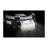 Instinct 3 - 45 mm Solar Whitestone and bolt blue silicone band