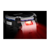 Instinct 3 - 45 mm Solar Whitestone and bolt blue silicone band