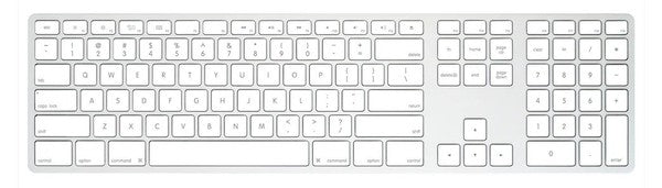 Matias Aluminum Wireless Keyboard for Mac with USB-C Dongle