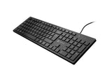 Natec Herring Wired Keyboard - US Layout, Black