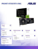 ASUS NVIDIA GeForce RTX 5070 Ti PROART Graphics Card - 16GB GDDR7