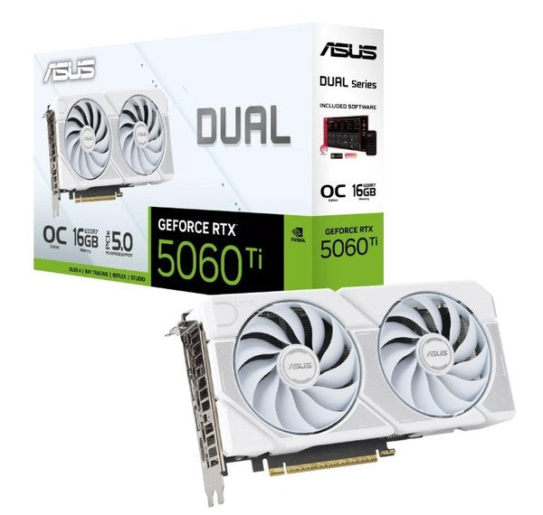 ASUS DUAL GeForce RTX 5060 Ti OC Edition 16GB GDDR7 Graphics Card