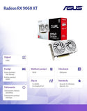 Graphics Card Radeon RX 9060 XT DUAL-RX9060XT-16G-WHITE