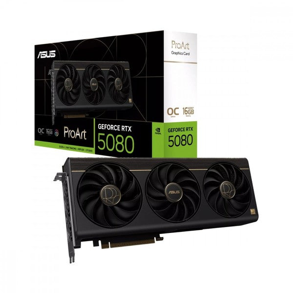 ASUS NVIDIA GeForce RTX 5080 PROART Graphics Card - 16GB GDDR7