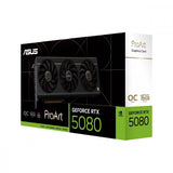 Graphics Card-ASUS-NVIDIA-GeForce RTX 5080-16 GB-GDDR7-256 bit-PCI Express 5.0-Active-PROART-RTX5080-O16G
