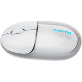 CANYON OnClick 24 BT/Wireless Mouse - Transparent/White