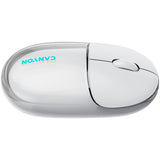 CANYON OnClick 24 BT/Wireless Mouse - Transparent/White