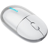 CANYON OnClick 24 BT/Wireless Mouse - Transparent/White