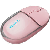 CANYON OnClick 24 BT/Wireless Mouse - Transparent/Pink