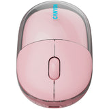 CANYON OnClick 24 BT/Wireless Mouse - Transparent/Pink