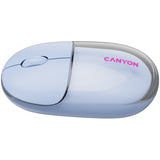 CANYON OnClick 24 BT/Wireless Mouse - Transparent/Blue