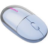 CANYON OnClick 24 BT/Wireless Mouse - Transparent/Blue