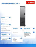 Computer ThinkCentre Neo 55s G6 SFF 13FK001MPB W11Pro 5 330/16GB/1TB/INT/3YRS OS