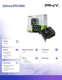 Graphics GeForce RTX 5060 8GB 1F VCG50608SFXPB1 Graphics Card