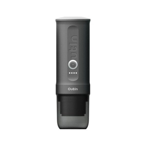OUTIN Nano Espresso Machine, model OTEM-01, color Space Grey